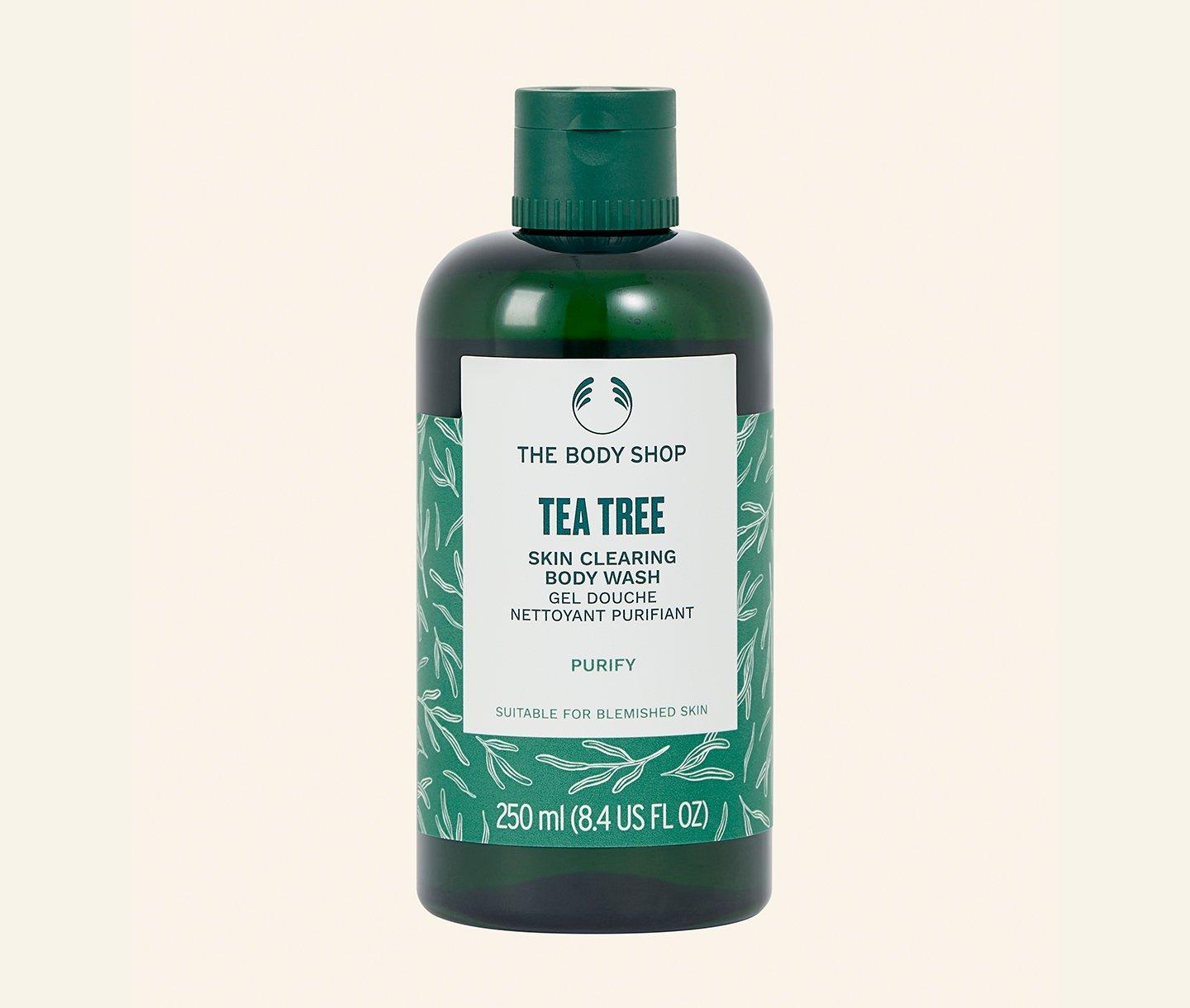 Bottle of Tea Tree Body Wash