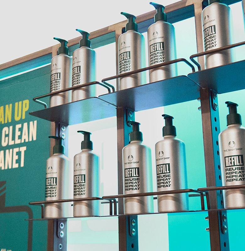 The Body Shop Brings Refill Stations to the United States