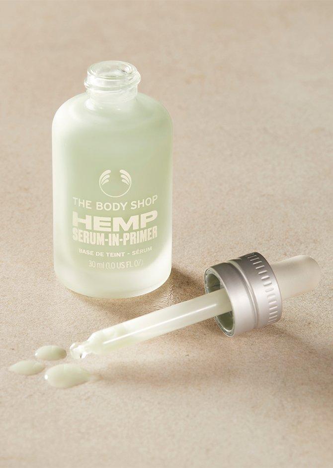 The Body Shop Hemp Serum in Primer