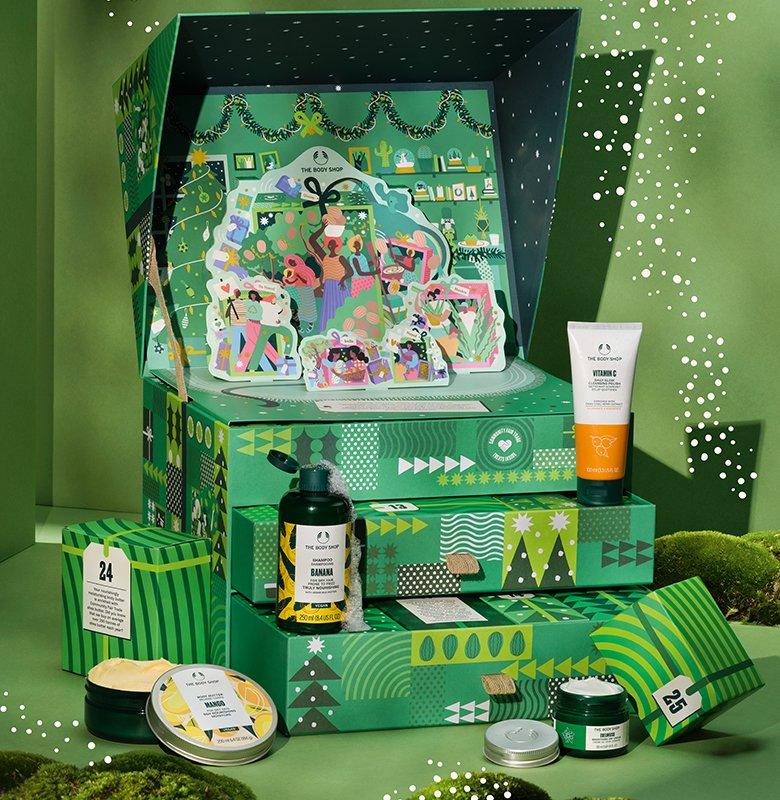 THE BODY SHOP BEAUTY ADVENT CALENDAR 2021 / Big Calendar