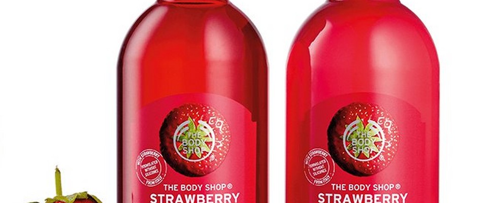 Strawberry hair care range Strawberry hair care range