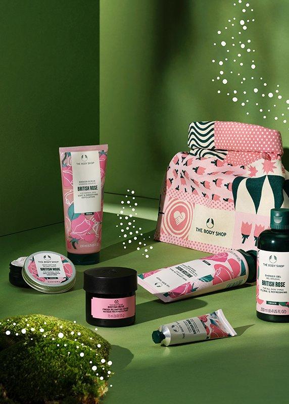 Body shop christmas gift bags sale