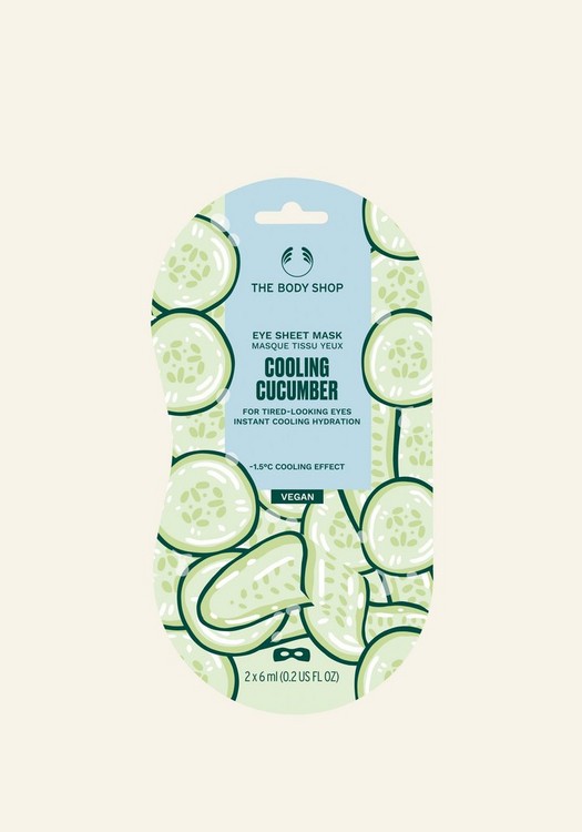 Cooling Cucumber Eye Sheet Mask 2X6ml