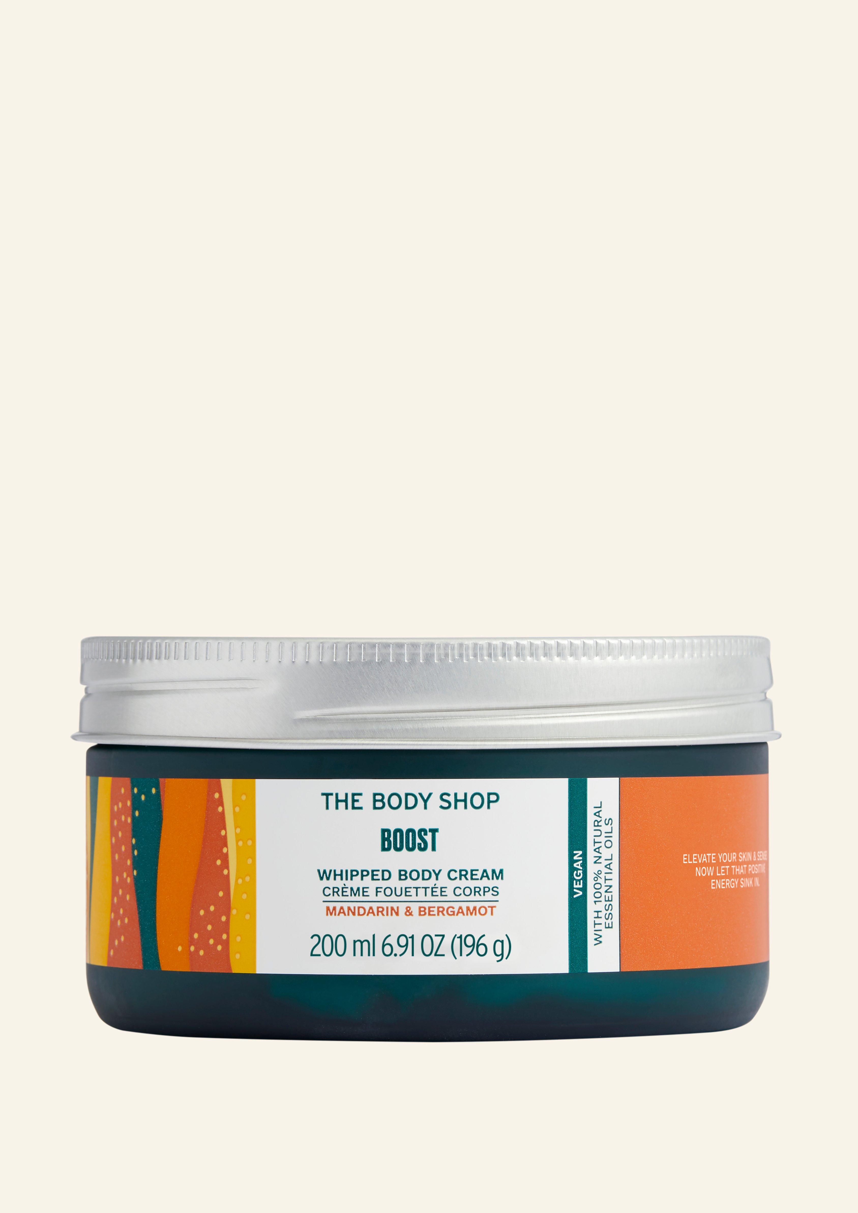 tommelfinger sneen Salme Boost Whipped Body Cream | The Body Shop