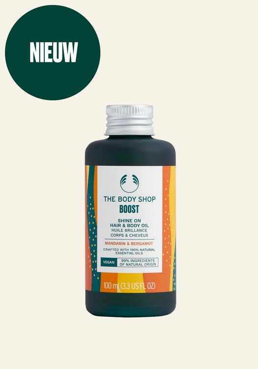 Boost Shine On Hair & Body Oil 100ml