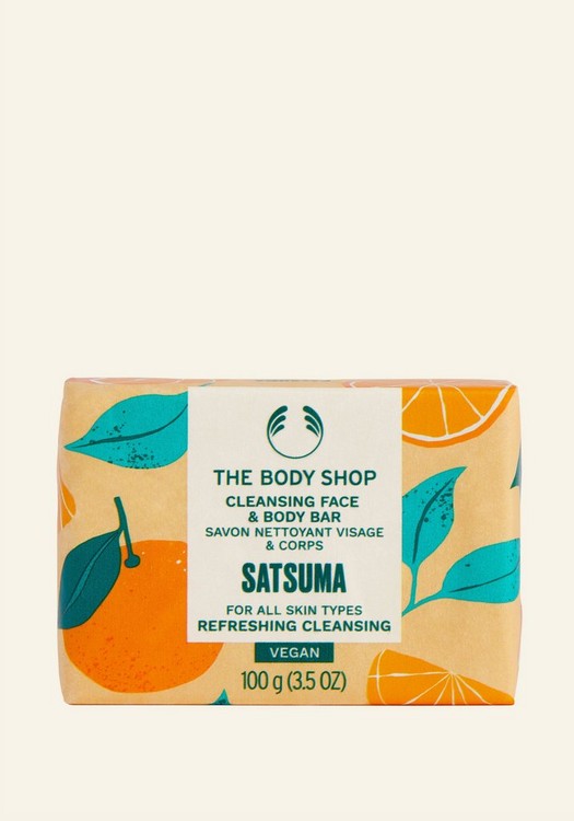 Satsuma Cleansing Face & Body Bar 3.5oz