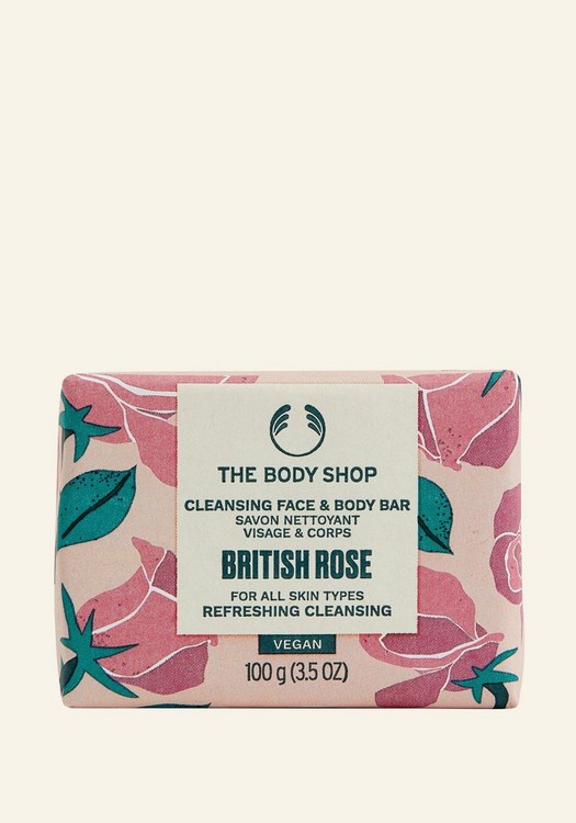 British Rose Exfoliating Soap 3.5 OZ