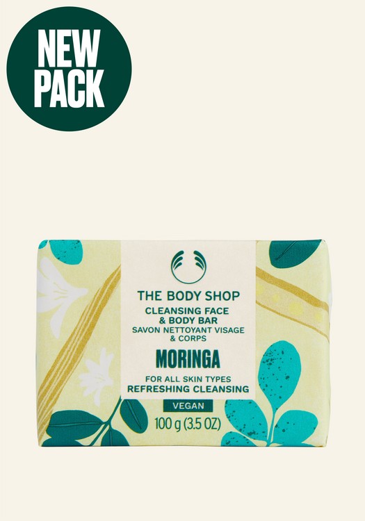 Moringa Cleansing Face & Body Bar 100g