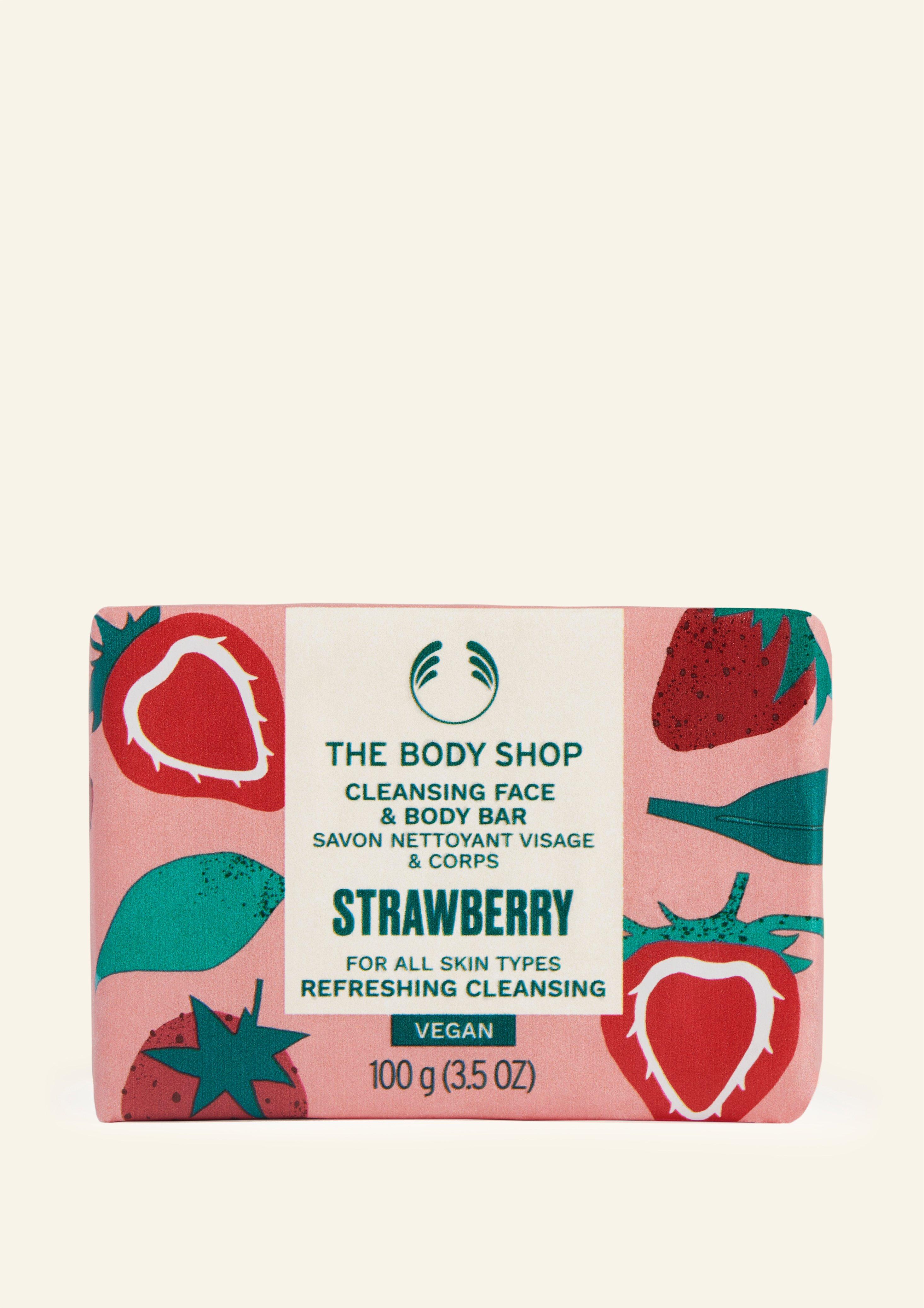 Strawberry Cleansing Face & Body Bar 100g