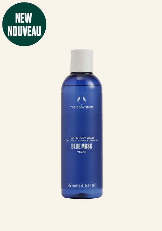 Blue Musk Hair And Body Wash 250ml