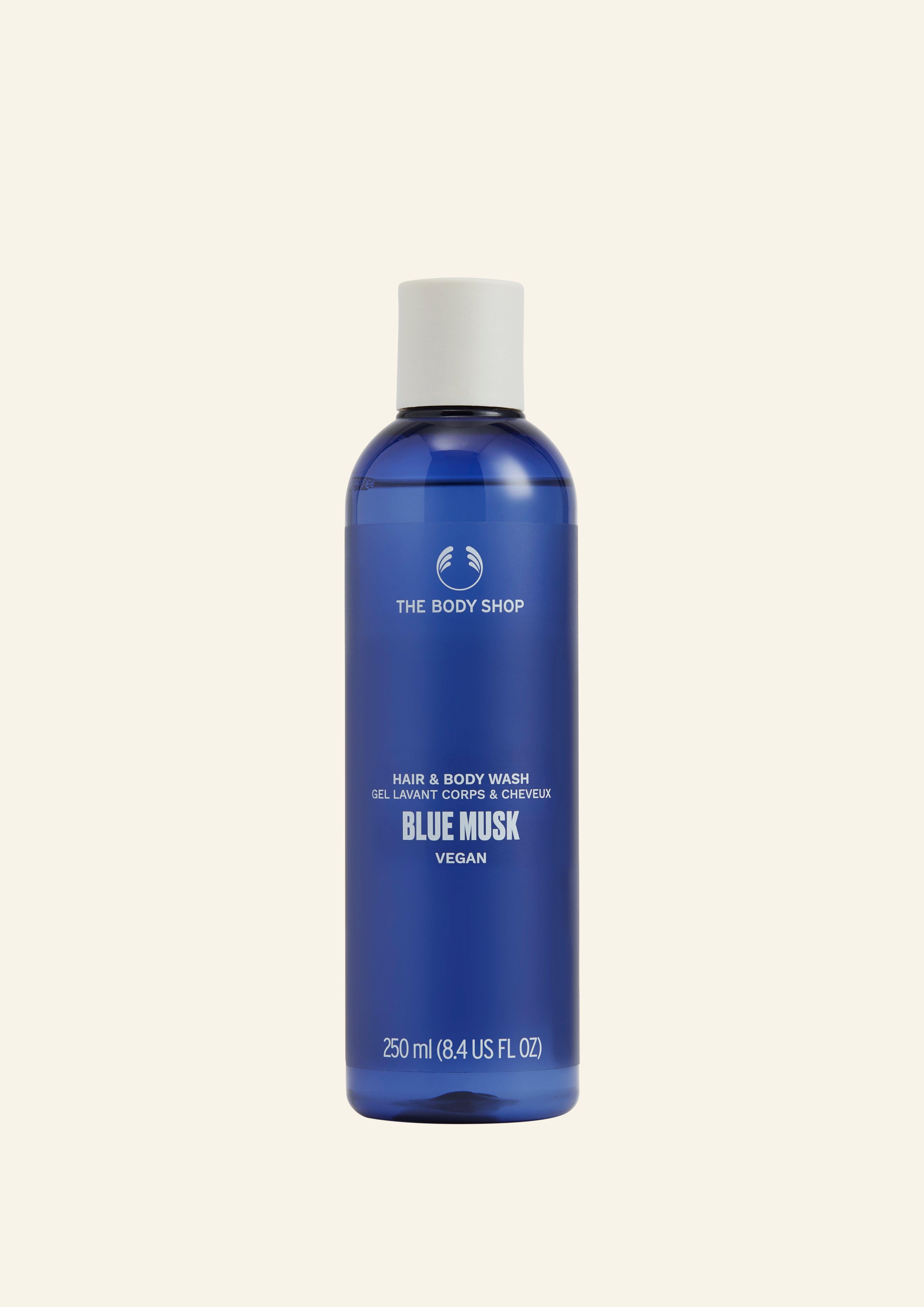 The Body Shop Blue Musk Hair and Body Wash 250 Ml