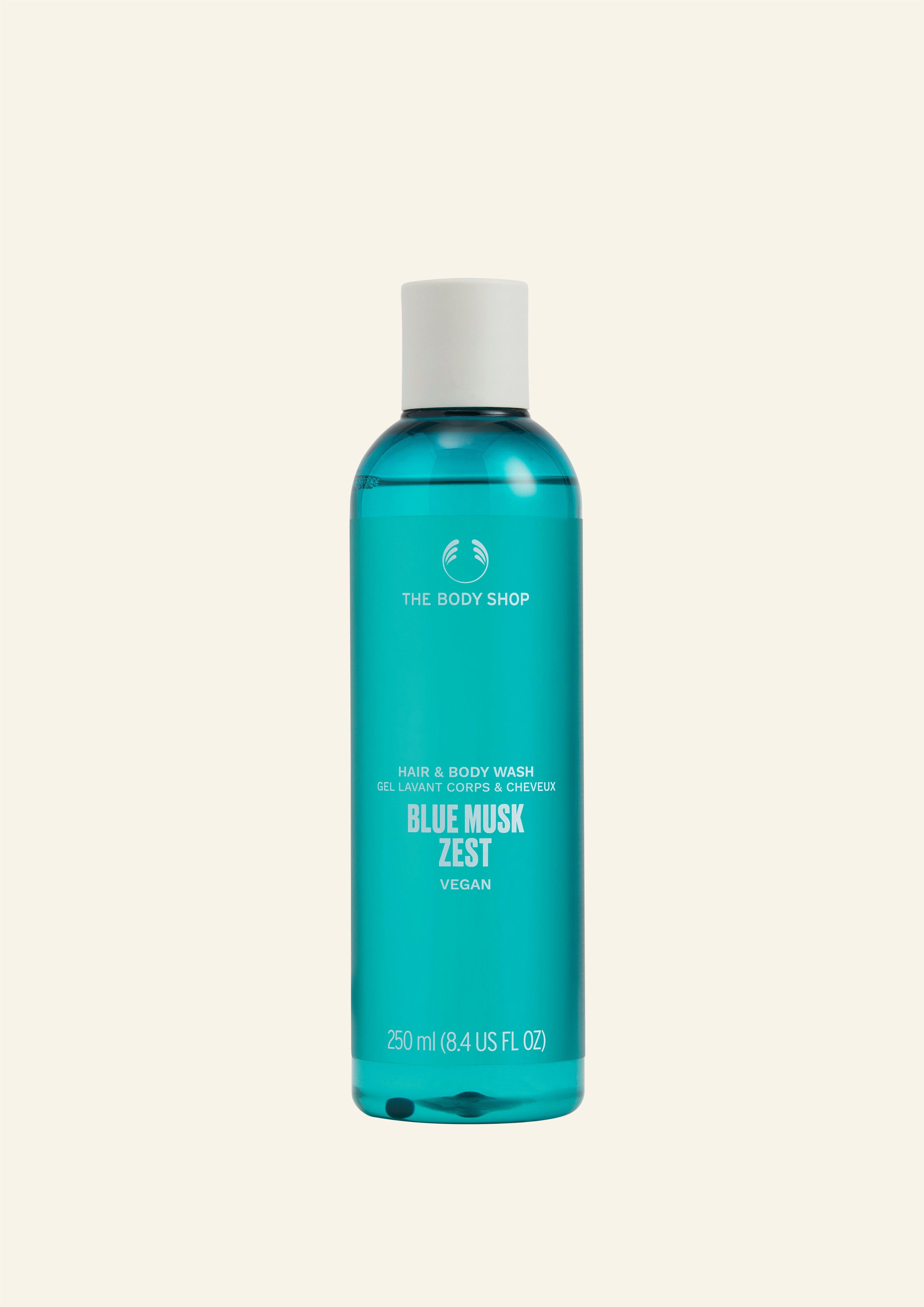 The Body Shop Blue Musk Zest Hair And Body Wash 250 Ml