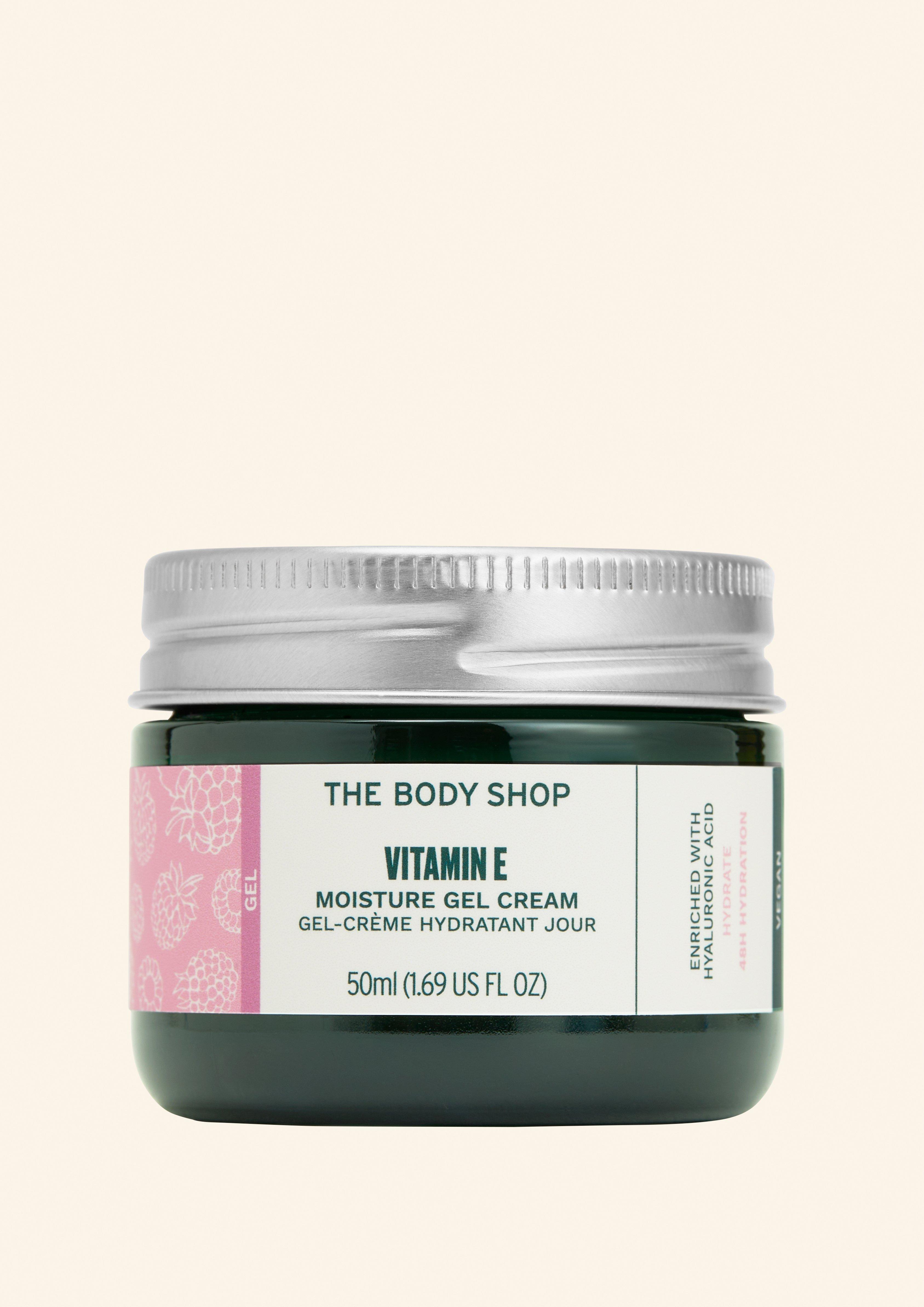 Vitamin E Moisture Gel Cream Moisturizers The Body Shop
