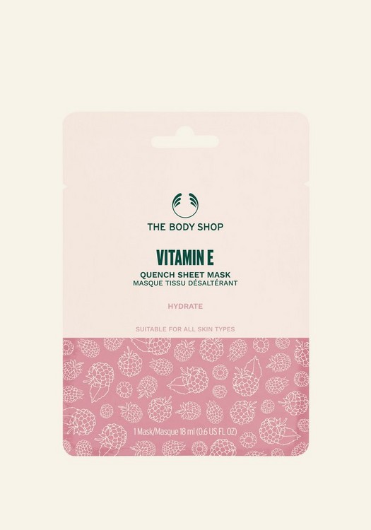 Vitamin E Quench Sheet Mask  18ml