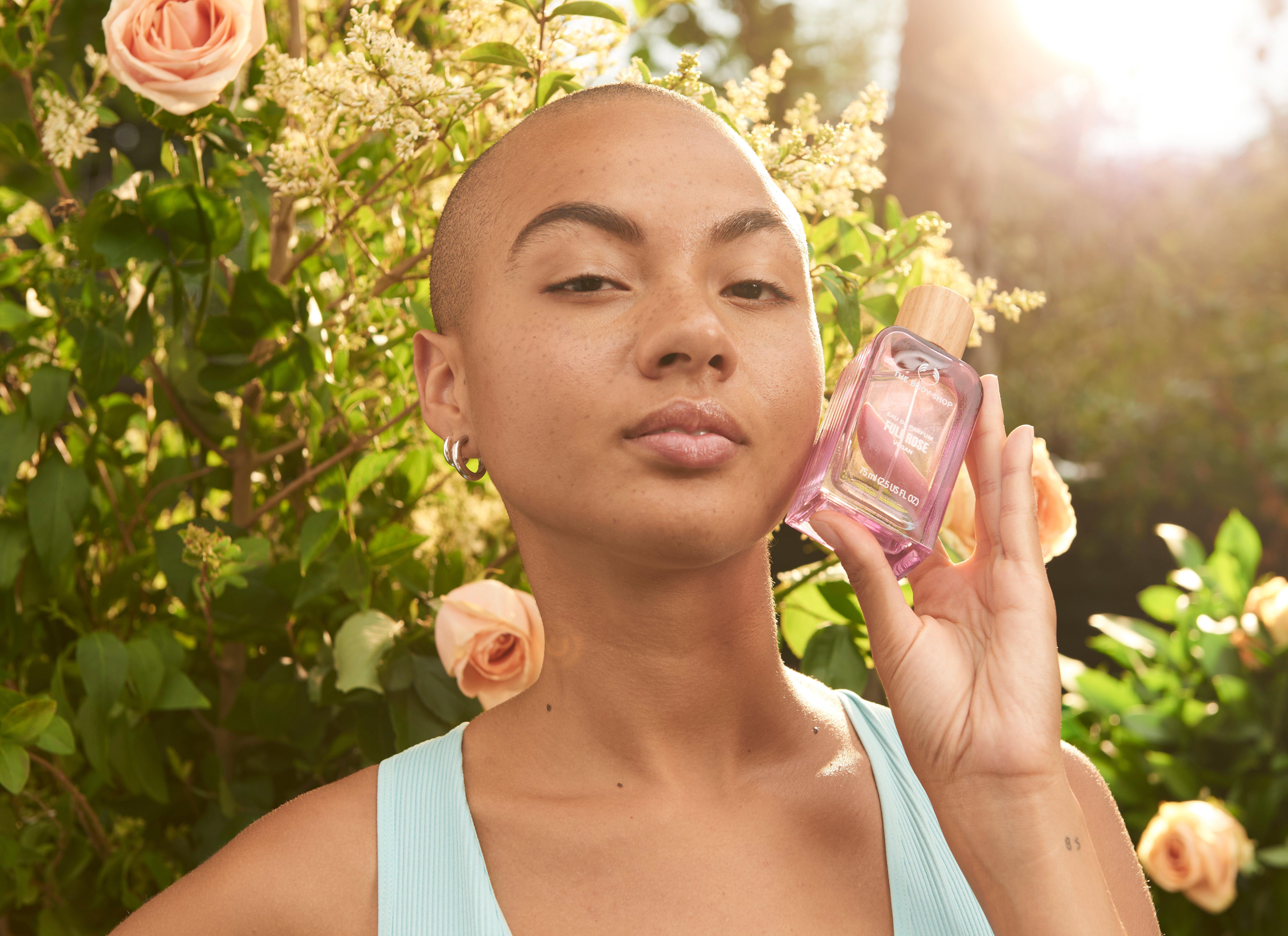 Body shop sales rose perfume