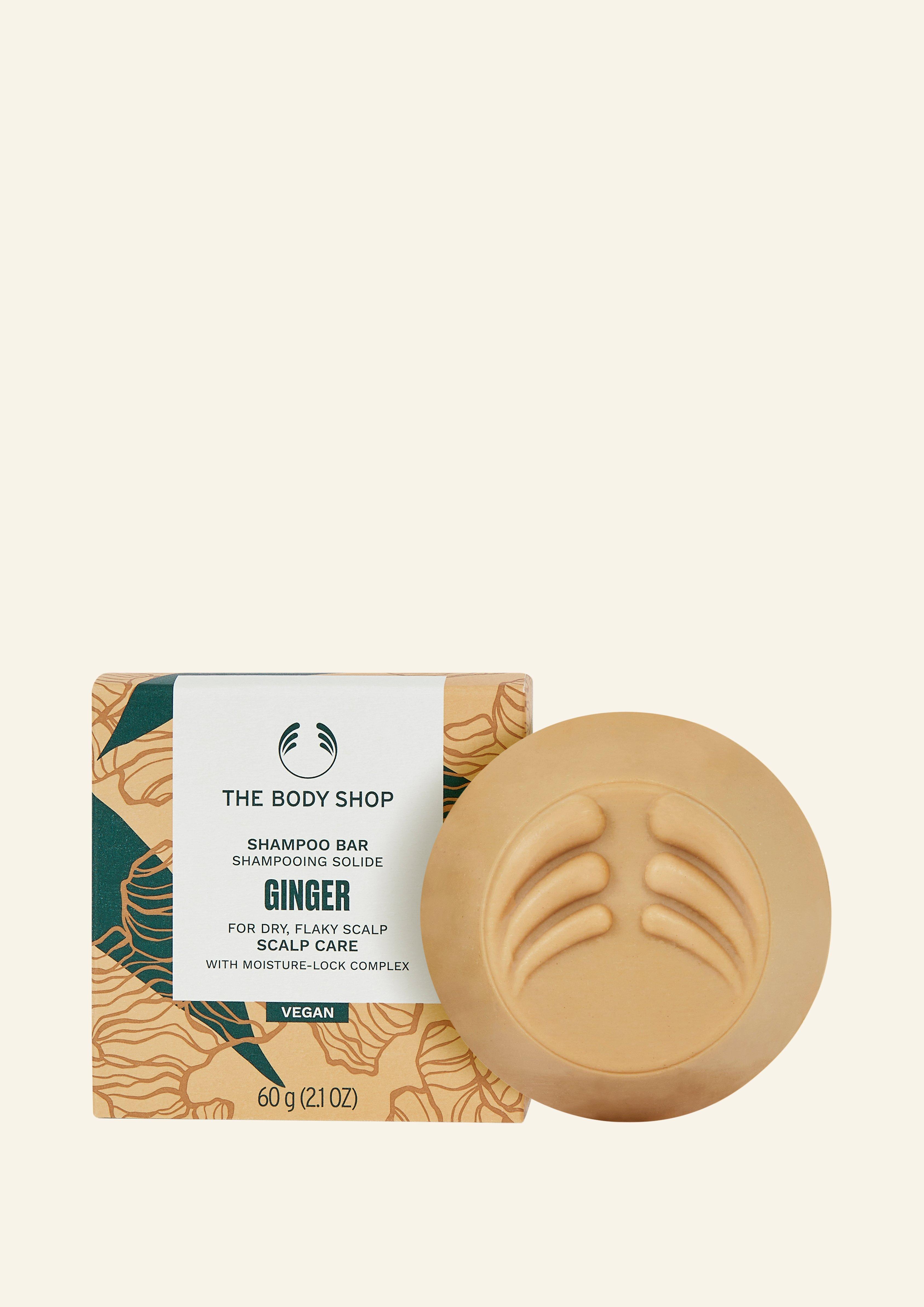 Ginger Shampoo Bar for Dry Scalp The Body Shop