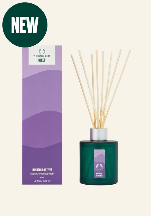 New Sleep Lavender & Vetiver Relaxing Fragrance Diffuser 125ml