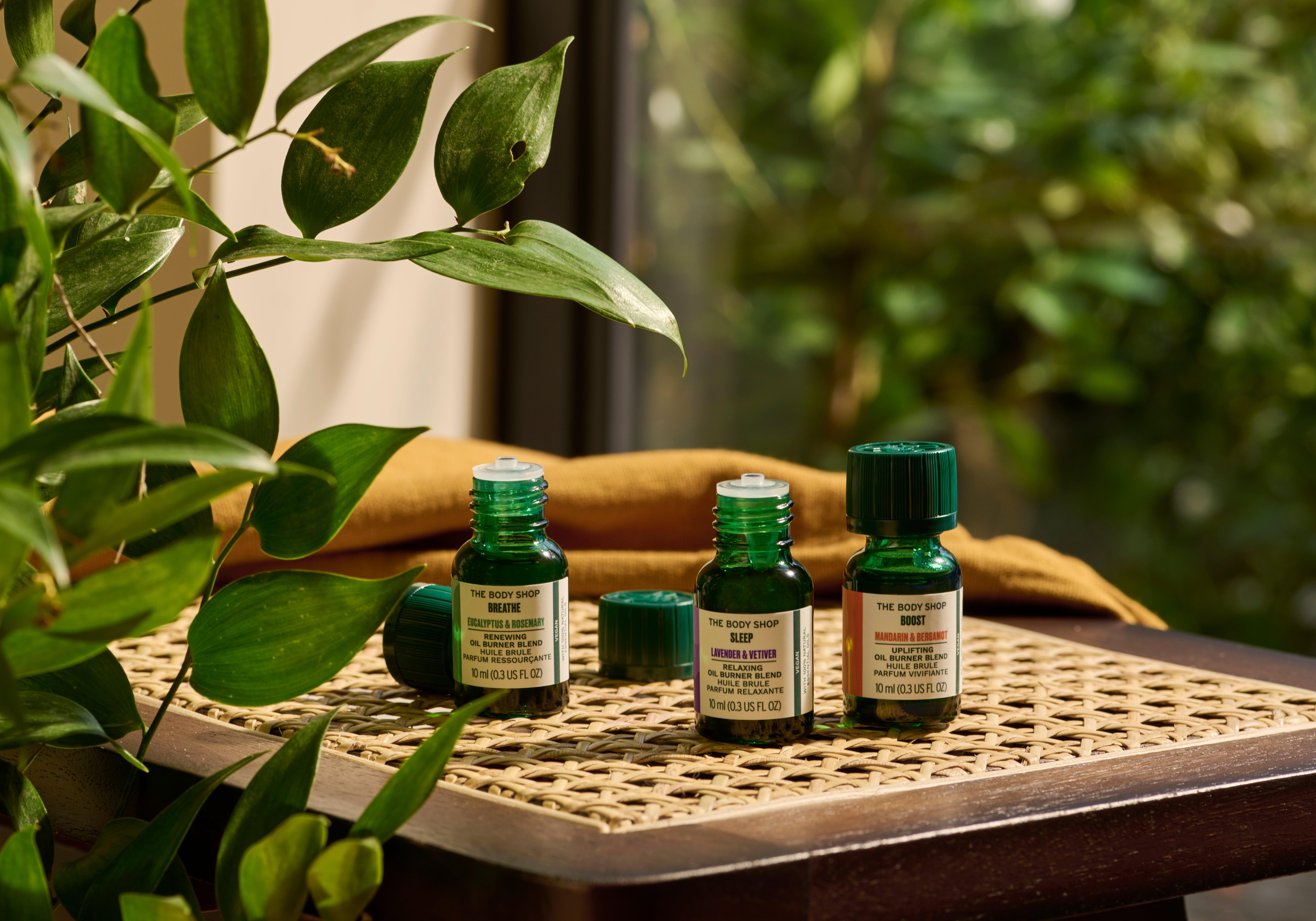 Body shop scented oils 2025