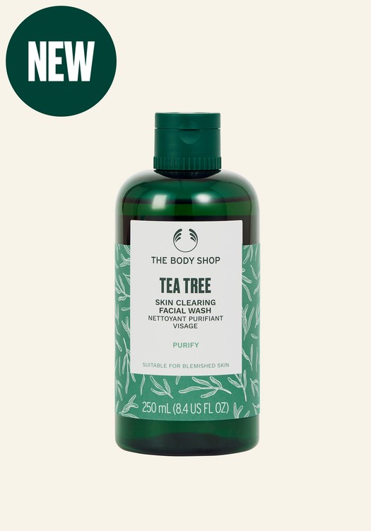 New Tea Tree Skin Clearing Facial Wash 8.4 fl oz