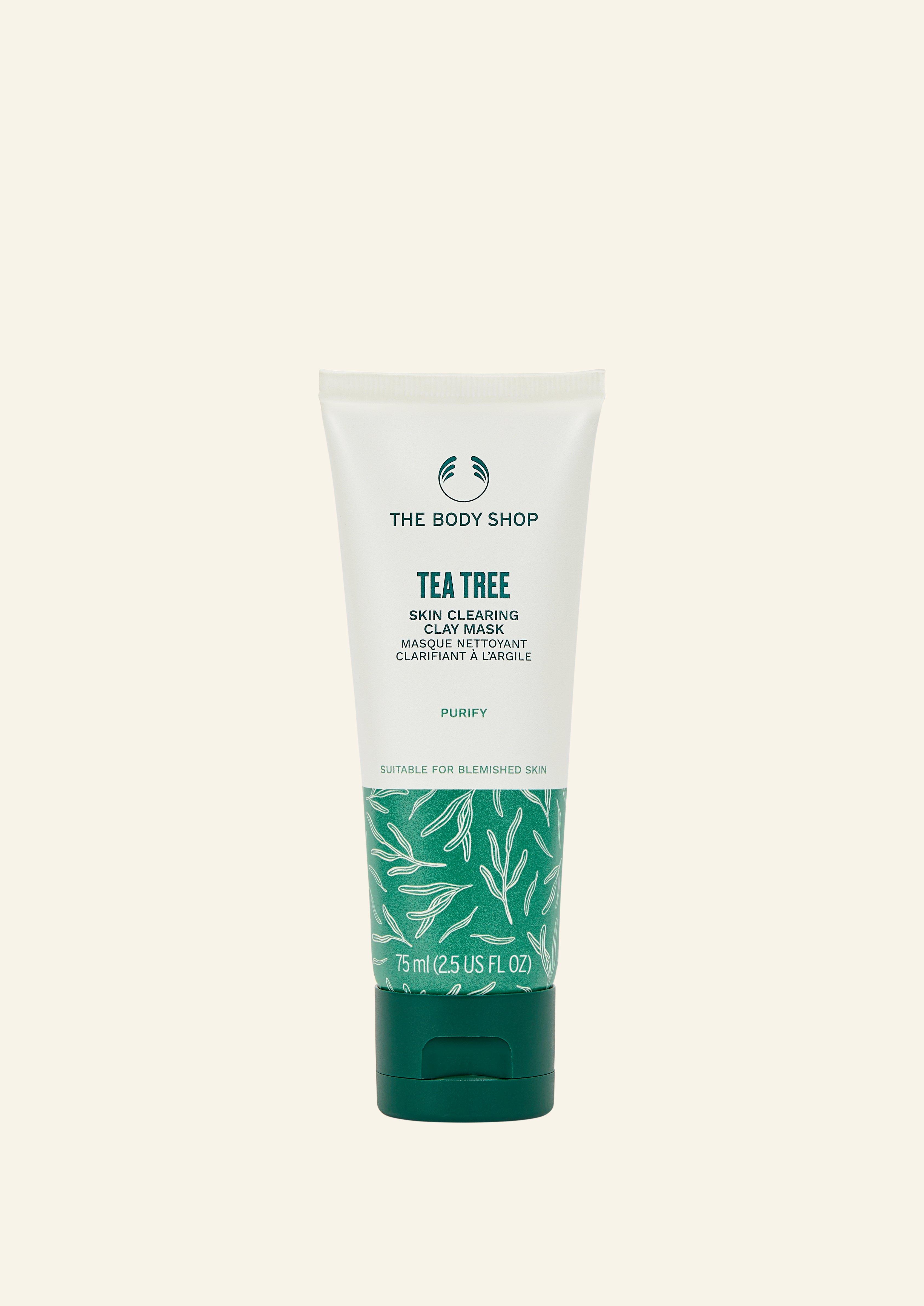 Tea Tree Clay Mask 75ml For Oily Skin The Body Shop