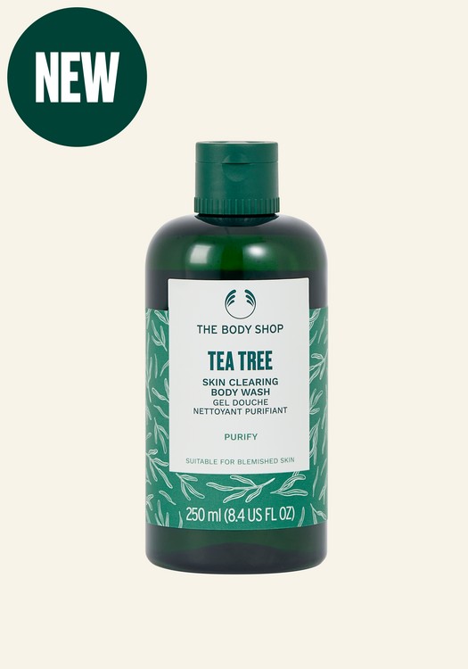 New Tea Tree Skin Clearing Body Wash 8.4 fl oz