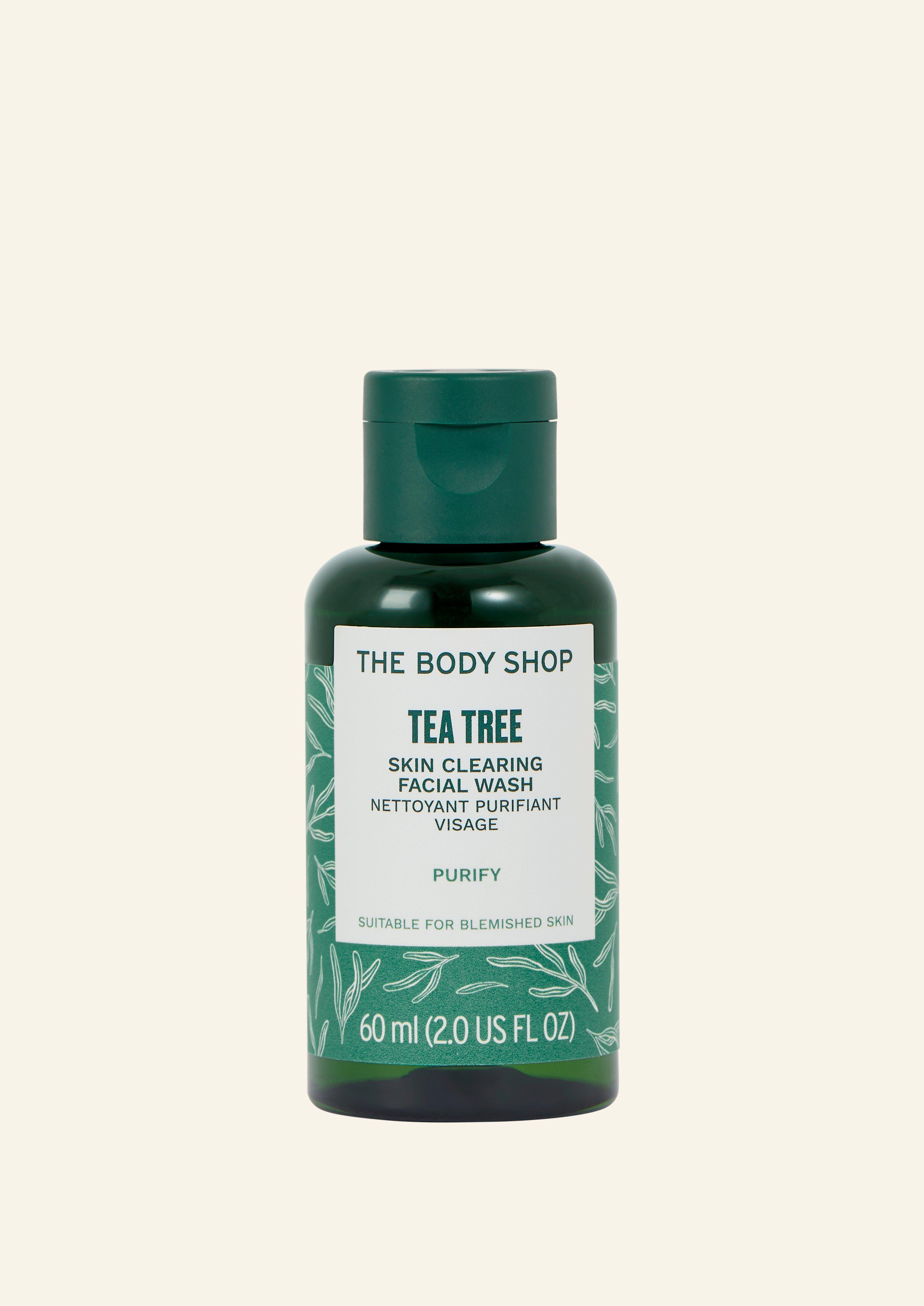 Tea Tree Face Wash Face Wash for Oily Skin The Body Shop
