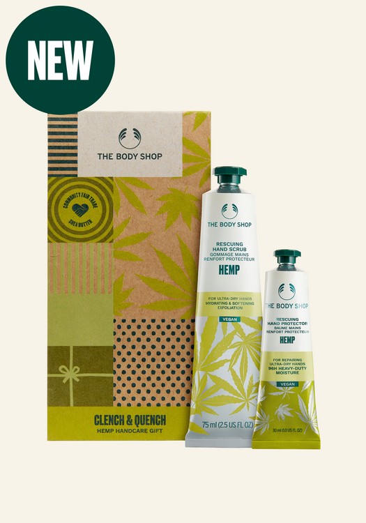New Clench & Quench Hemp Handcare Gift  