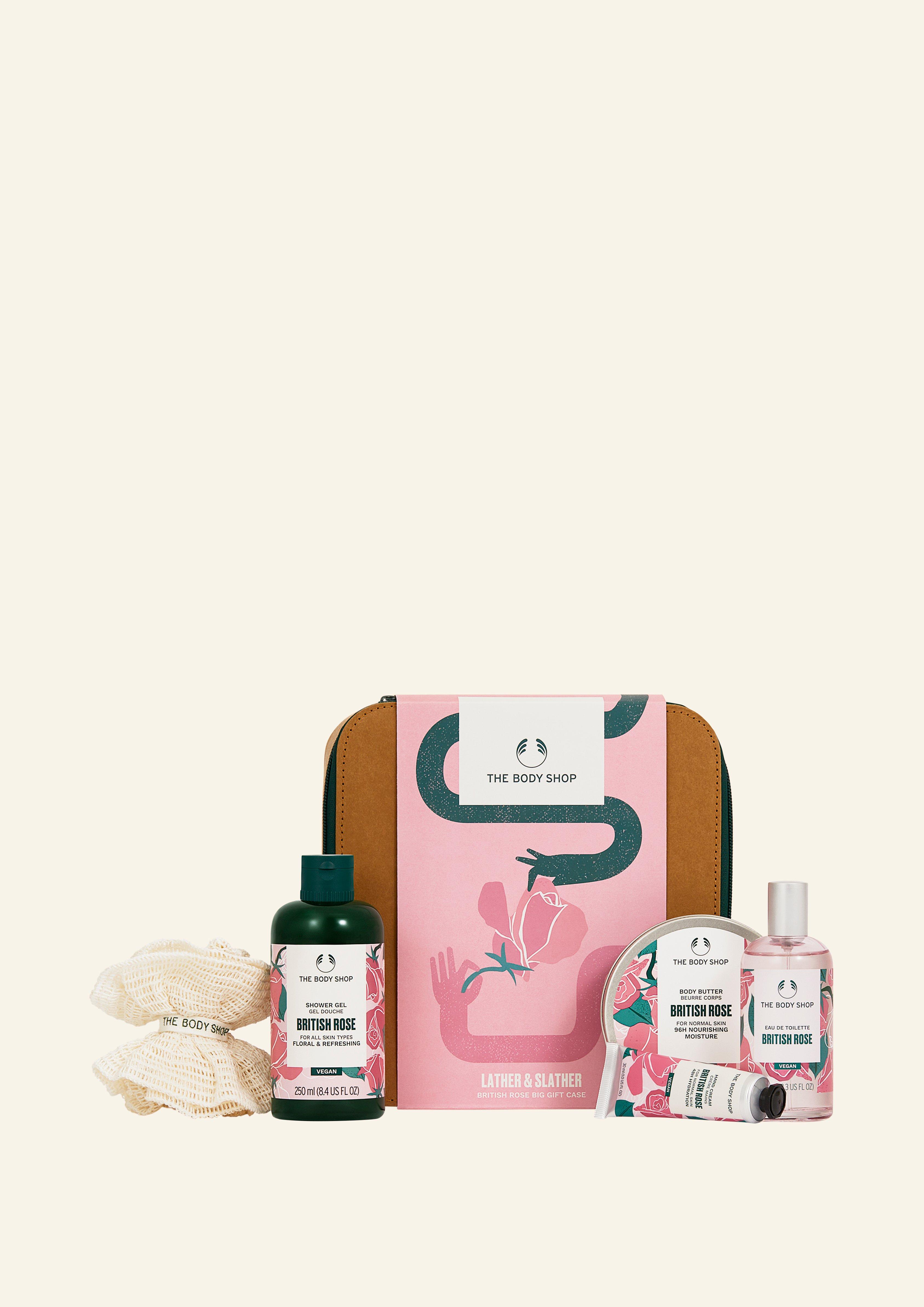 Lather & Slather British Rose Big Gift Case