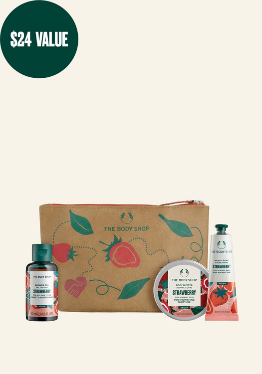 Nourish & Flourish Strawberry Gift Bag