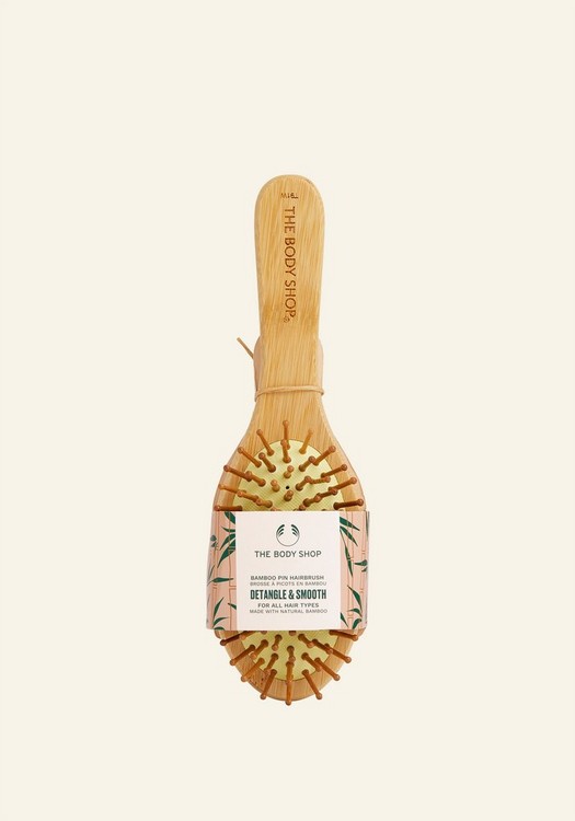 Hair Brush with Bamboo Pins Large | The Body Shop