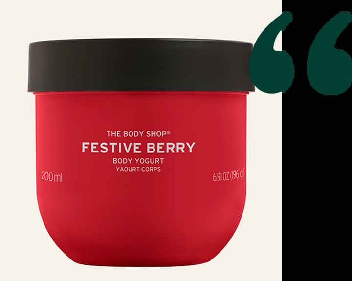 Body Yogurt Festive Berry de Edición Especial Body Yogurt Festive Berry de Edición Especial