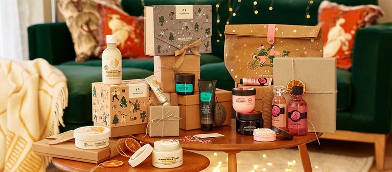 The Body Shop Festive Hand Cream Trio Gift Set The Body Shop Festive Hand Cream Trio Gift Set
