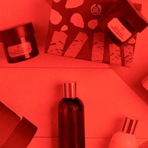 Selection of gifts with red filter overlay Selection of gifts with red filter overlay