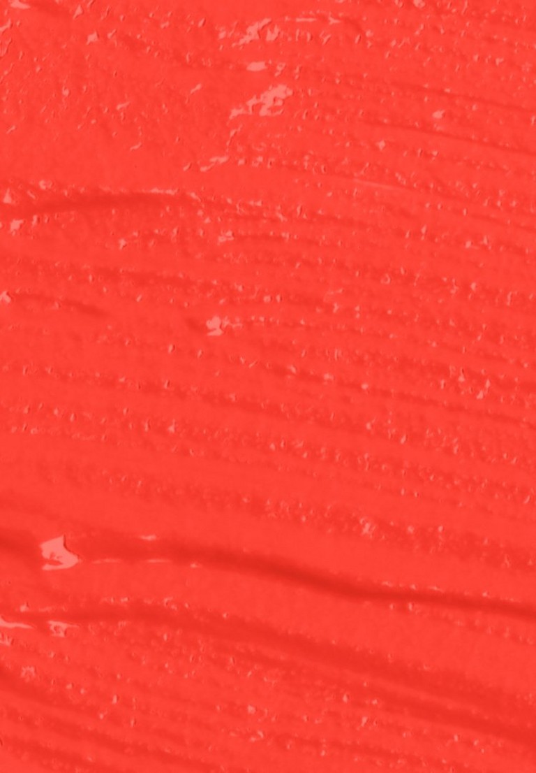 Textura de pintalabios roja