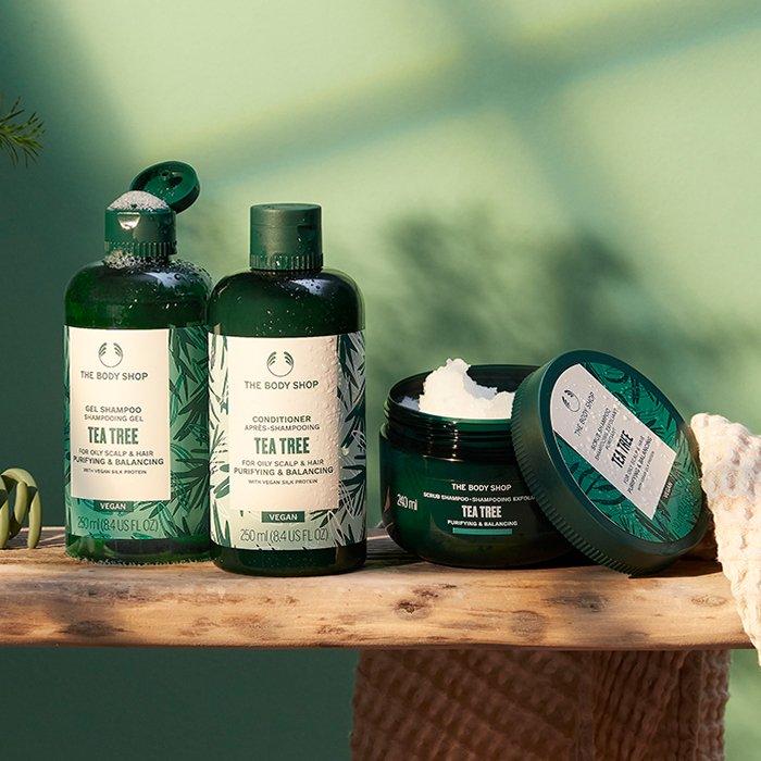 støvle uddannelse Intrusion Tea Tree Conditioner | Tea Tree Hair Care | The Body Shop