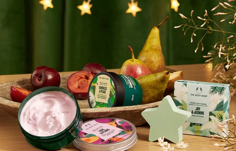 The Body Shop seasonal bath and body The Body Shop seasonal bath and body