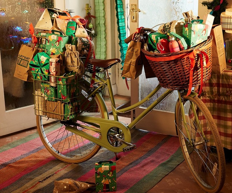 Holiday Delivery Bicycle