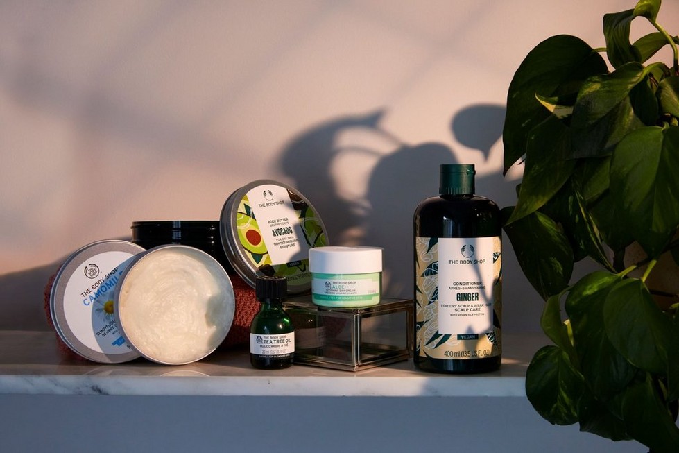The Body Shop vegan range The Body Shop vegan range