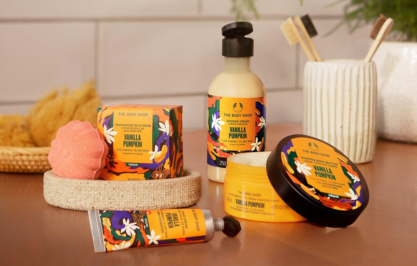 Vanilla Pumpkin Ranges The Body Shop®