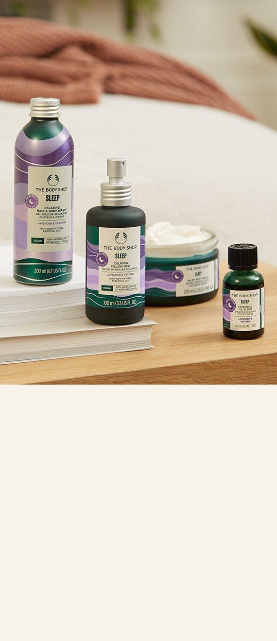 Sleep, Self-Care Range for Bath & Body