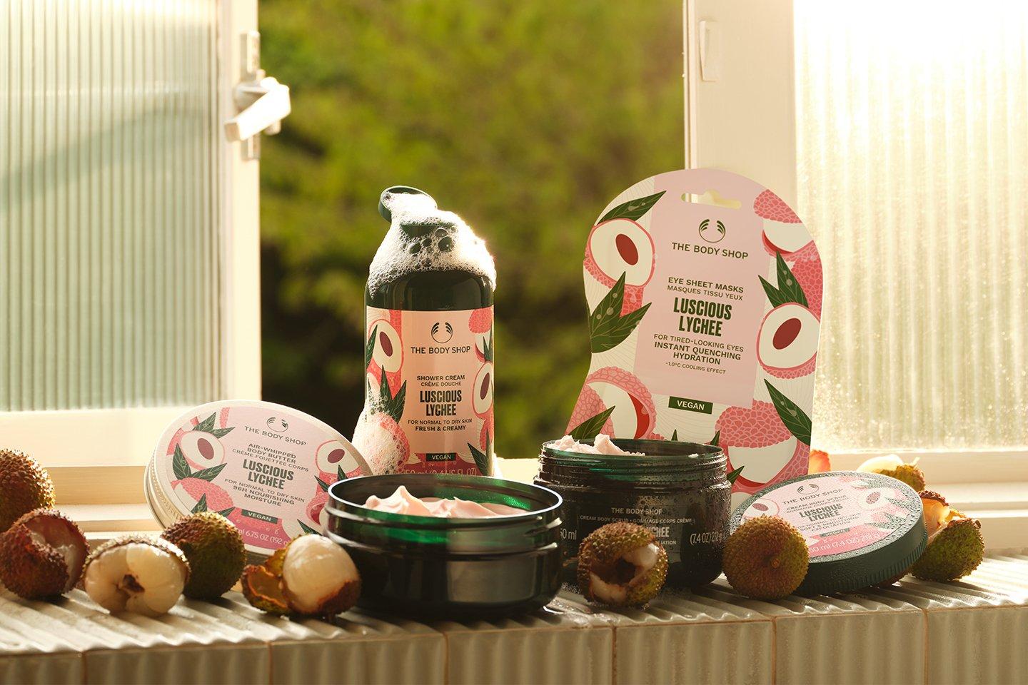 lychee summer limited edition body care range