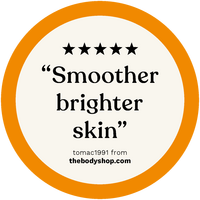 "Smoother brighter skin."