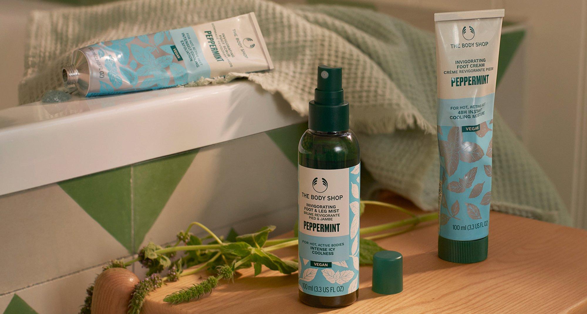 Peppermint Foot Care Peppermint Oil For Skin The Body Shop