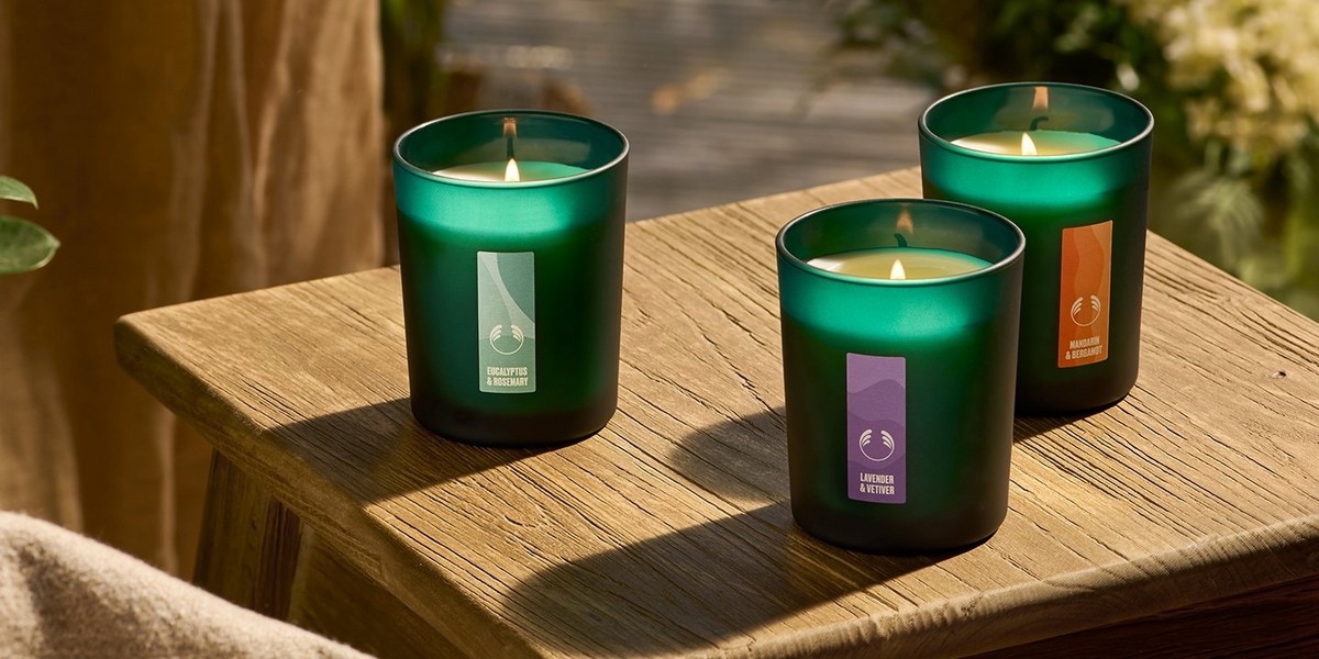 wellness home fragrance candles