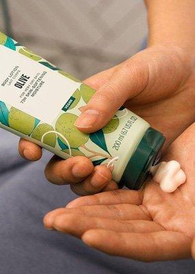 The Body Shop avocado lotion