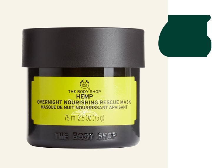 Mascarilla Facial de Noche de Cáñamo Mascarilla Facial de Noche de Cáñamo
