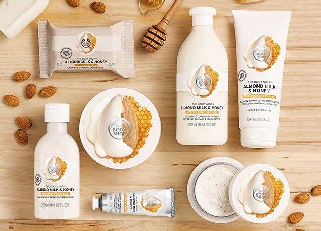 body shop skin care products
