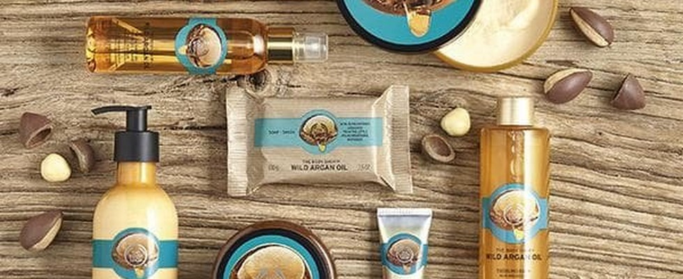 The Body Shop Argan Oil products The Body Shop Argan Oil products