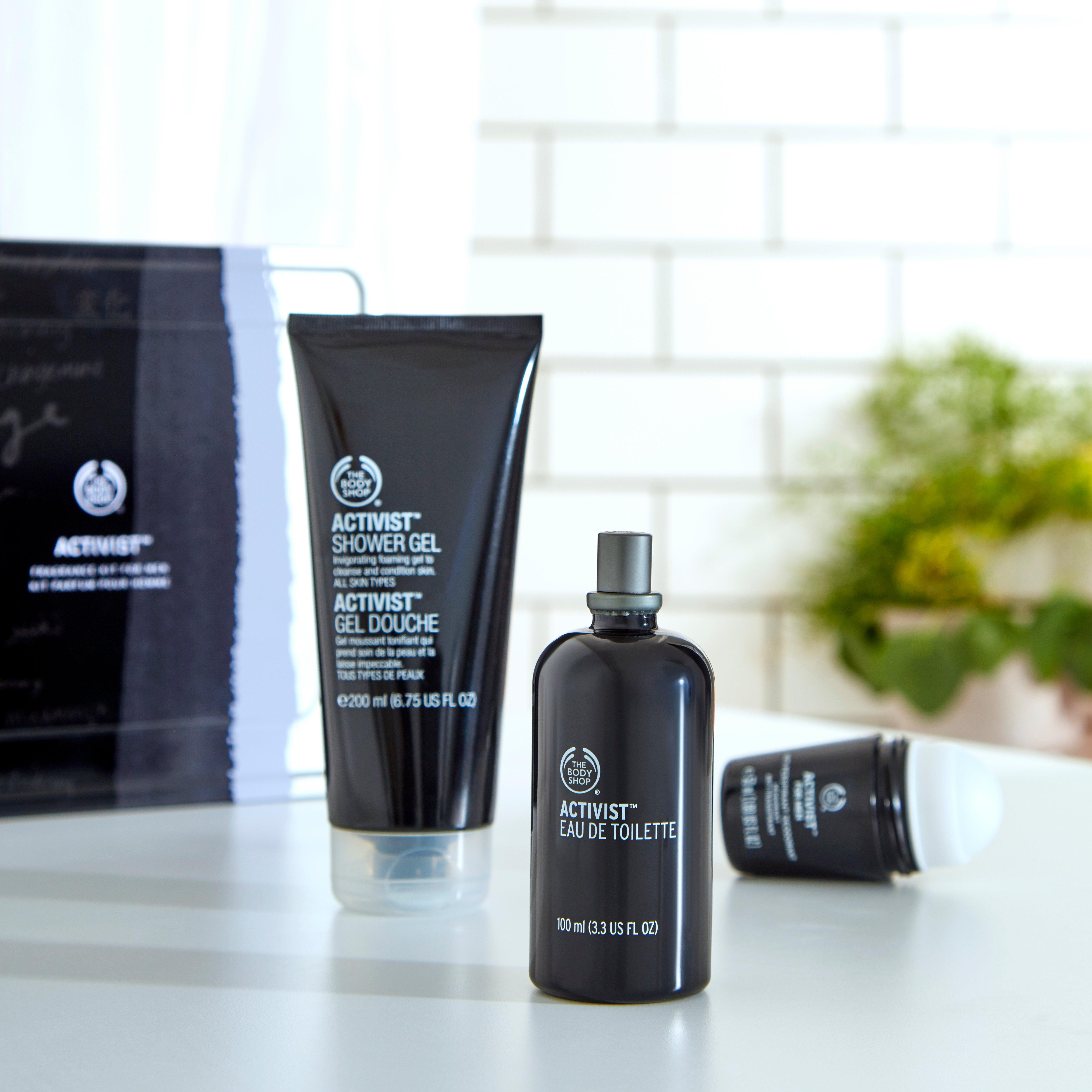 body shop activist perfume