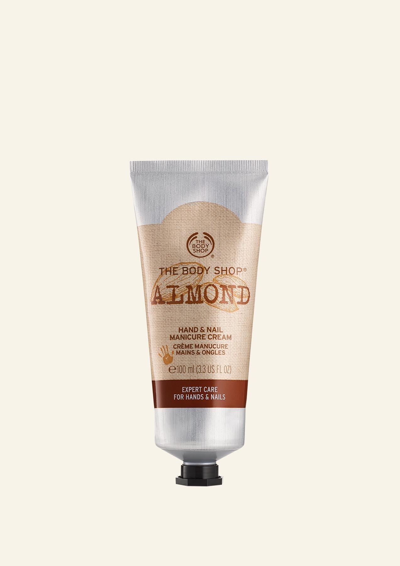 Dochter bewaker Oriëntatiepunt Almond Hand & Nail Manicure Cream | The Body Shop®